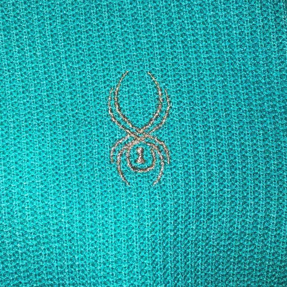 ๐ Spyder Women's Endure Full Zip Jacket Teal - Picture 4 of 6